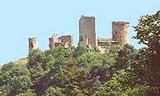 Le clos des pierres rouges, château de Rochebaron spectacle de fauconnerie